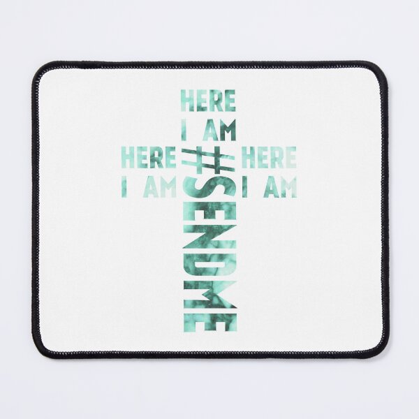 Item preview, Here I Am, Send Me - Green Marble designed and sold by VermillionOAK.