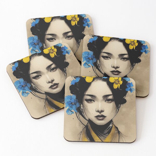 Item preview, Beautiful Geisha Woman designed and sold by TheDigitalAnvil.