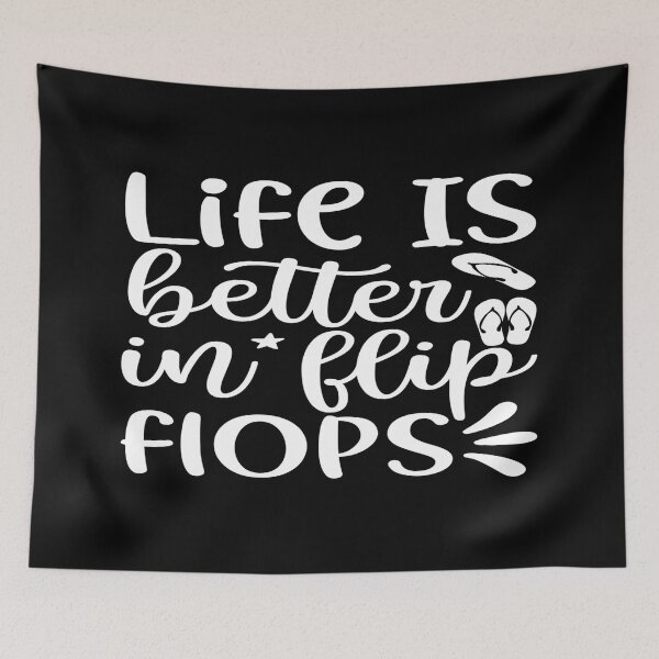 Item preview, Life is better in flip flops designed and sold by phassystore.