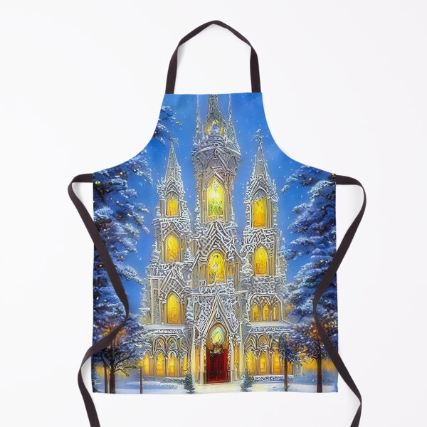 Artikelvorschau, Winterkirche entworfen und verkauft von Elaine Manley.