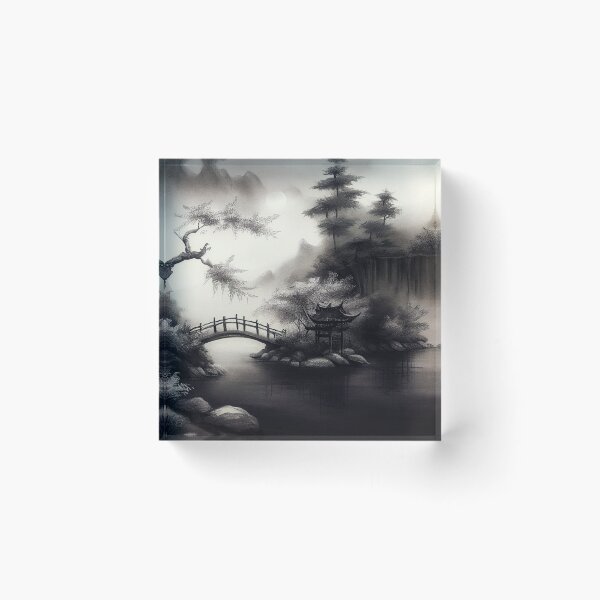 Item preview, Zen landscape designed and sold by CEVmemories.