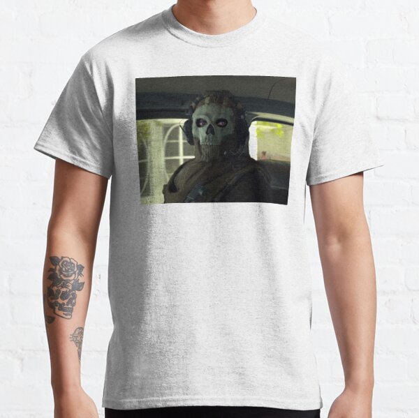 COD MW2 Ghost Staring Meme HIGH QUALITY Kids T-Shirt by UprizeShop