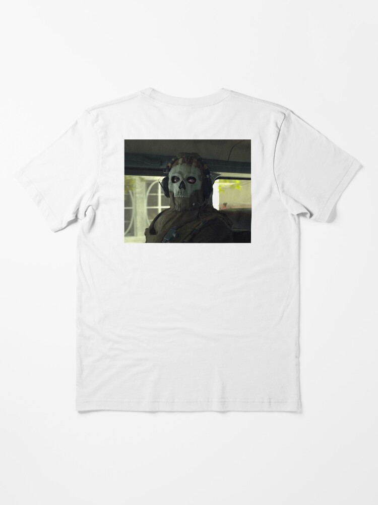 Modern Warfare II Ghost Art Black T-Shirt