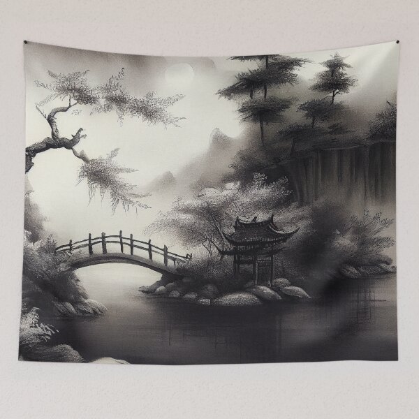 Item preview, Zen landscape designed and sold by CEVmemories.