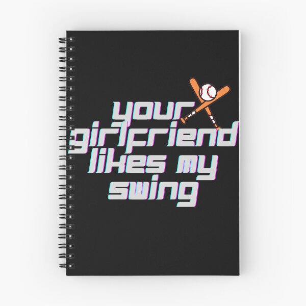 Item preview, Your Girlfriend Likes My Swing, Baseball / Softball Fan T-Shirt designed and sold by ELAchraf.