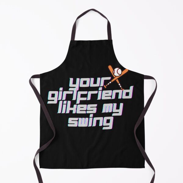 Item preview, Your Girlfriend Likes My Swing, Baseball / Softball Fan T-Shirt designed and sold by ELAchraf.