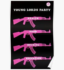 Partei der jungen Lords: "Struggle", 1970er Jahre Poster