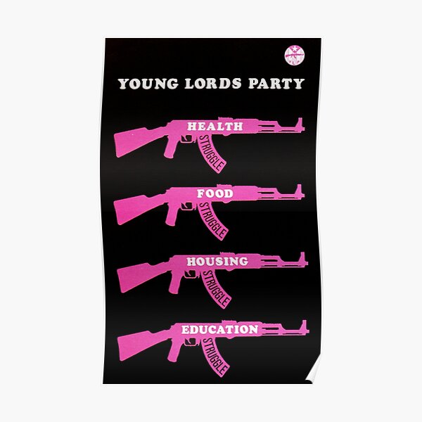 Young Lords Party: "Struggle", 1970s Poster