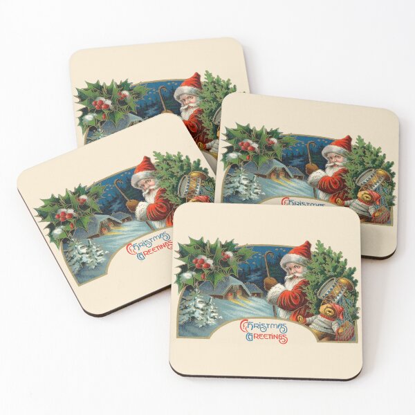 Item preview, Retro vintage santa claus - Christmas Greetings designed and sold by SHGraphix.