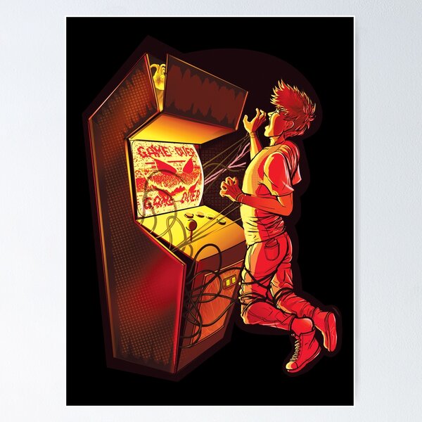 Item preview, Lemon Demon Cabinet Man Game Over designed and sold by Rebecca Myers.