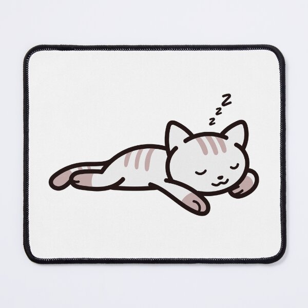 Item preview, Sleeping peaceful pink Cat designed and sold by AlloutApparel.