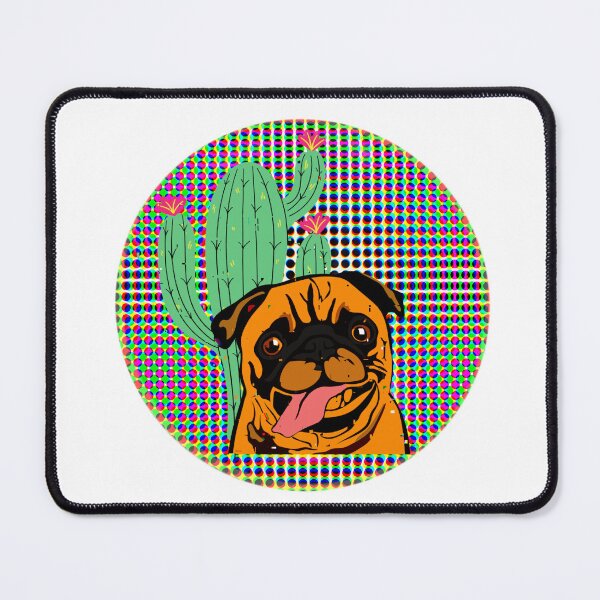 Item preview, Retro dog in a good mood designed and sold by Sunwang.