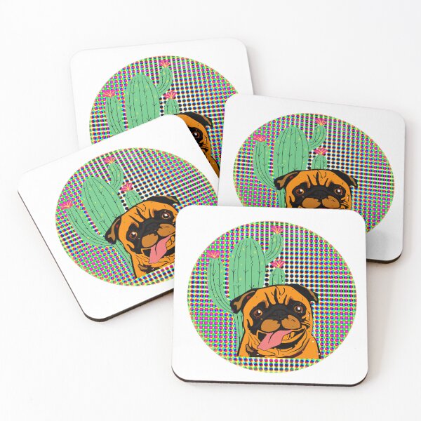 Item preview, Retro dog in a good mood designed and sold by Sunwang.