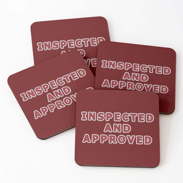 Item preview, Inspected and Approved designed and sold by janraydesigns.
