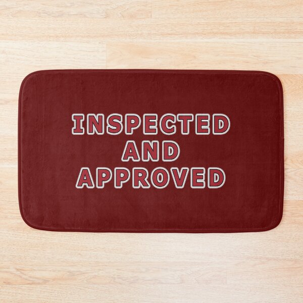 Item preview, Inspected and Approved designed and sold by janraydesigns.