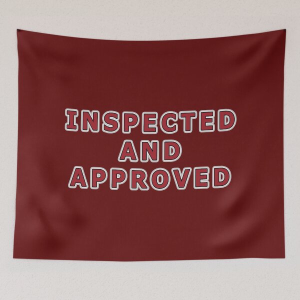 Item preview, Inspected and Approved designed and sold by janraydesigns.