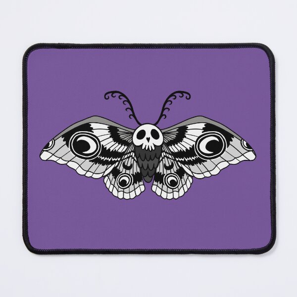 Item preview, Cute Moon Skull Moth designed and sold by lunar.wave.
