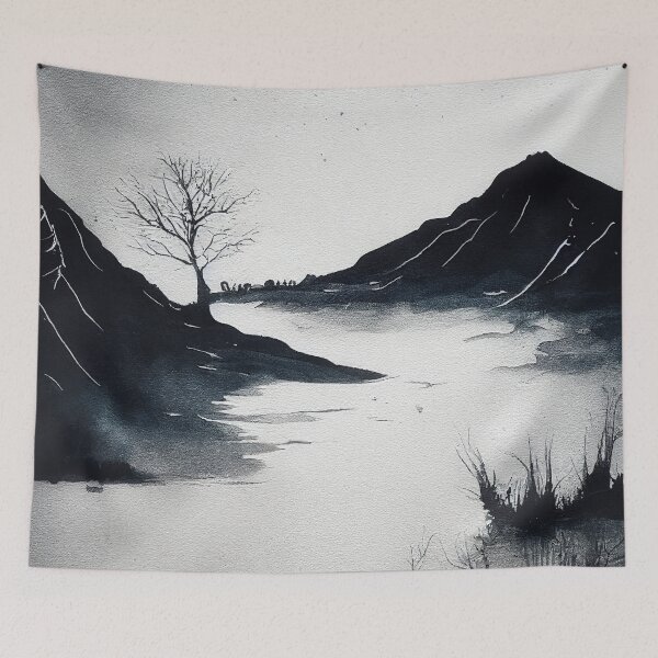 Item preview, Zen landscape designed and sold by CEVmemories.