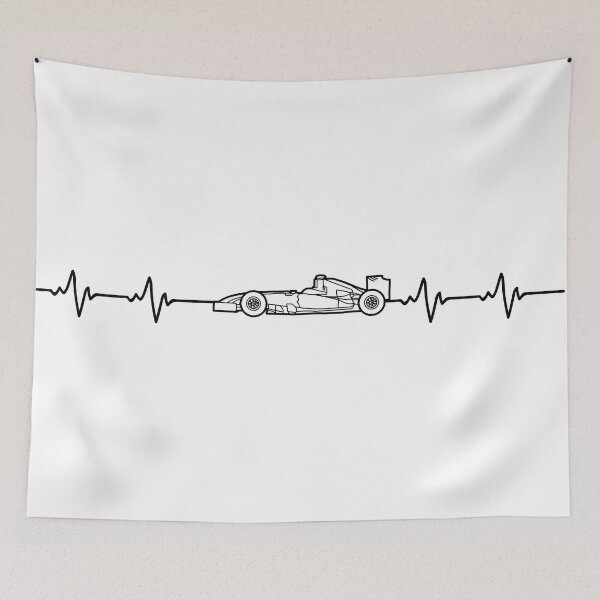 Item preview, Formula 1 car heart beat designed and sold by ff1merch ..