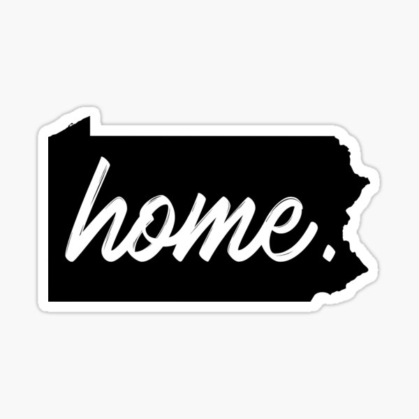Pennsylvania Home  Sticker