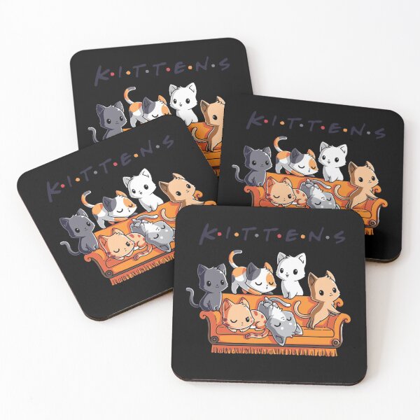Item preview, Happy freindly Kittens like Friends designed and sold by theDlab.