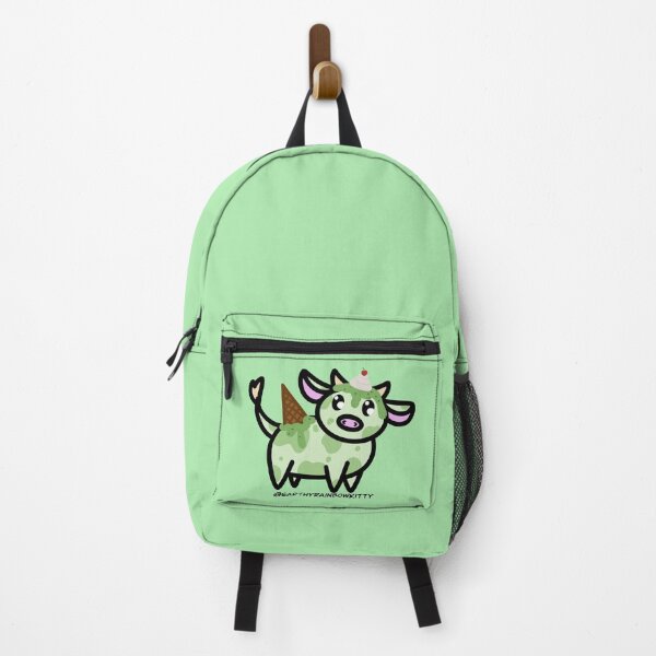 Item preview, Minty the Mint Chip Icecream Cow designed and sold by Cosmic Kitty Colors.