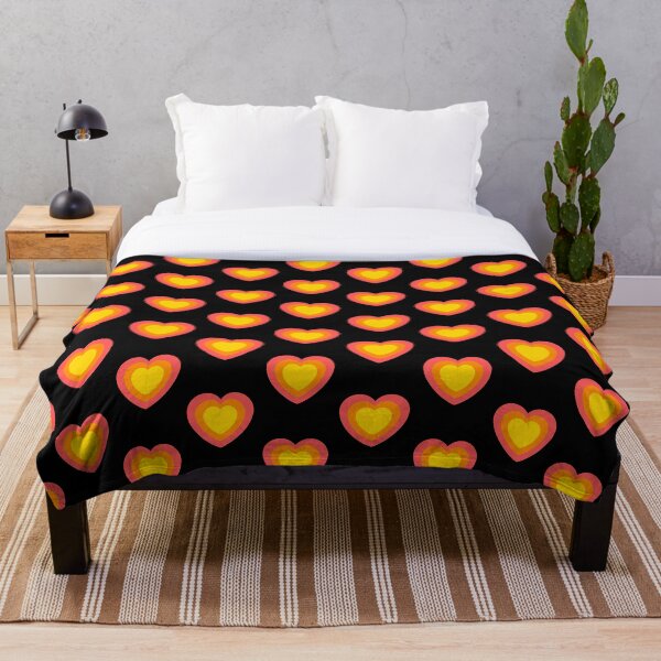 Item preview, Retro 90s Y2K Hyperpop Pink Orange Bright EDM Rave Gradient Heart Graphic 7 designed and sold by PeachySweetArt.