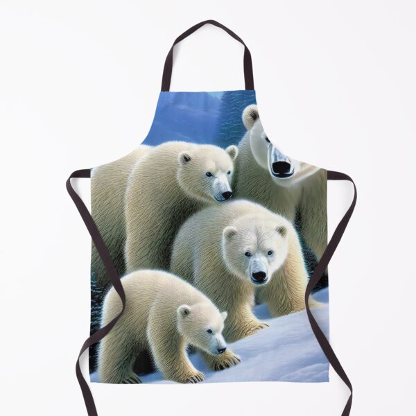 Item preview, Great White North Polar Bears designed and sold by Elaine Manley.
