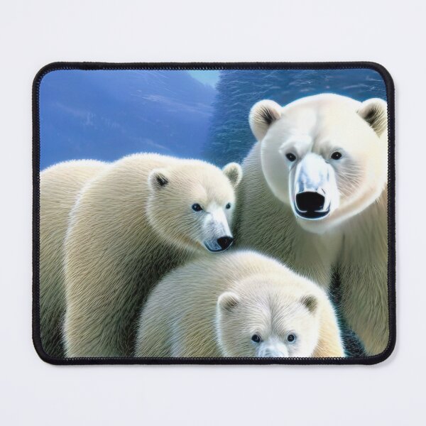 Item preview, Great White North Polar Bears designed and sold by Elaine Manley.
