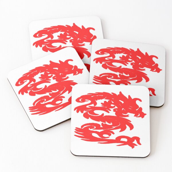 Item preview, Red Chinese Dragon King designed and sold by calibrit.