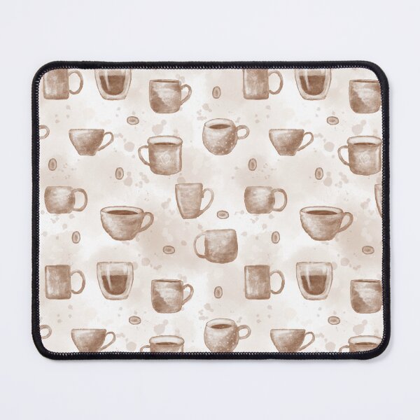 Item preview, Coffee cups watercolor designed and sold by Aleksse.