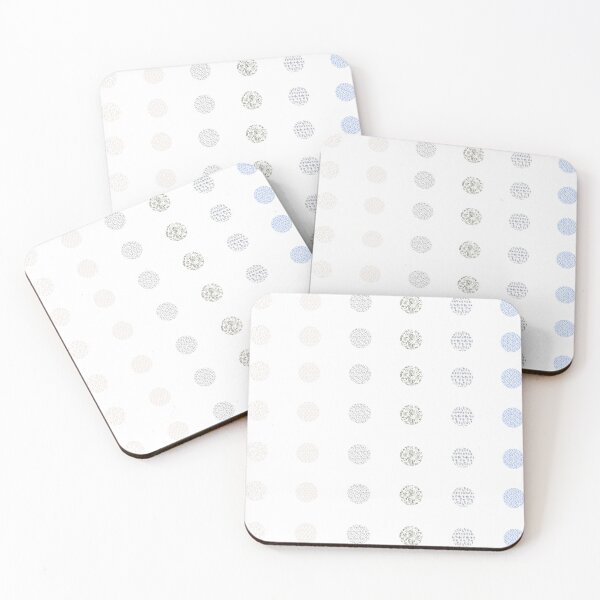 Item preview, Round Flower Pattern Sticker Sheet with 6 designs (42 stickers) designed and sold by HappierBySeppy.