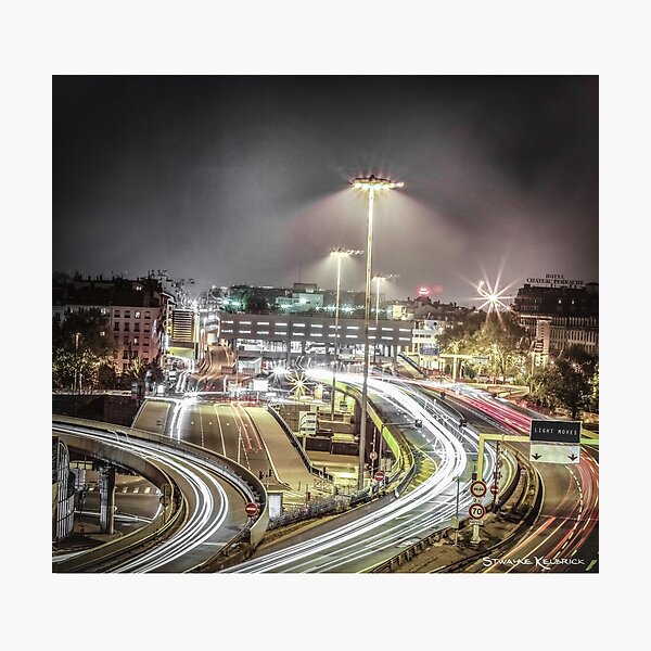 Light Moves Photographic Print