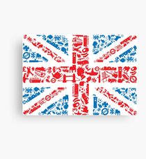 British and Proud Canvas Print