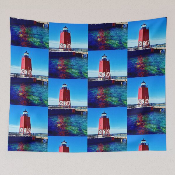 Item preview, Charlevoix Lighthouse Reflections designed and sold by Creatively Colette’s .