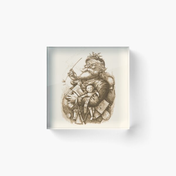 Item preview, Merry Old Santa Claus - Sepia designed and sold by deusrex007.