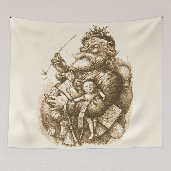 Item preview, Merry Old Santa Claus - Sepia designed and sold by deusrex007.