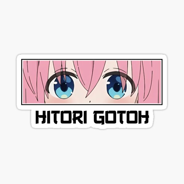 Aperçu de l'œuvre Hitori Gotou Eyes - Bocchi le rocher ! créée et vendue par Neelam789.