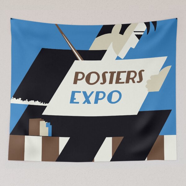 Item preview, Retro vintage posters expo advertising  designed and sold by aapshop.