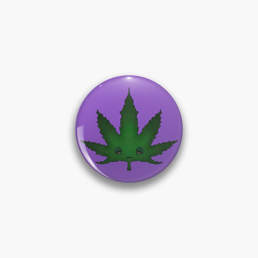 "Cute funny cannabis leaf! Novelty weed design, perfect gift for