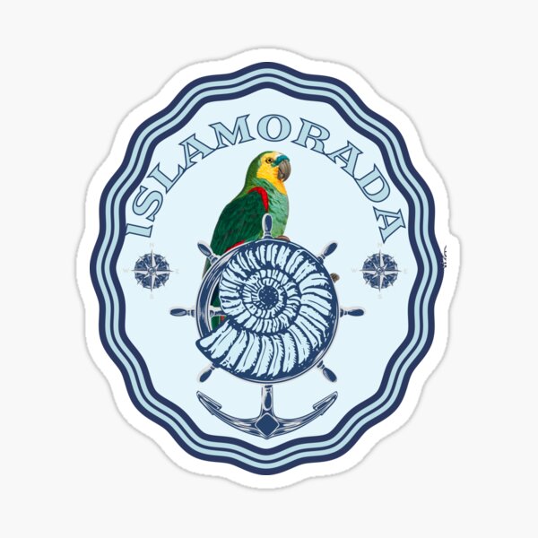 Item preview, Islamorada Florida Parrot designed and sold by Destination88.