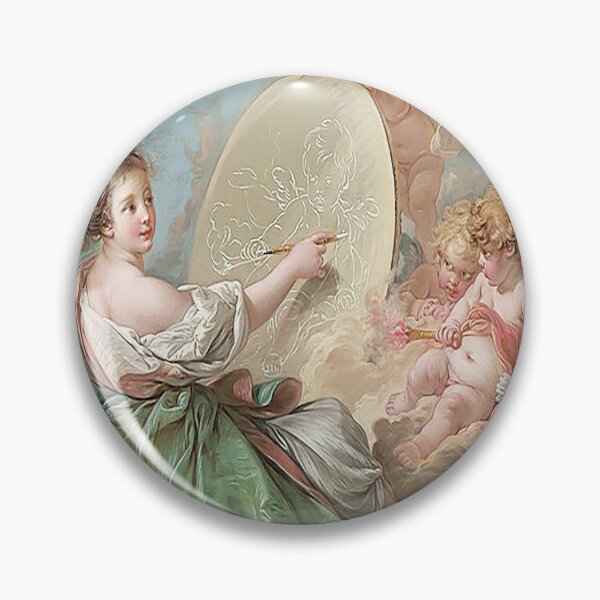Item preview,  Francois Boucher Allegory of Painting 1765 designed and sold by MARWA-STORE.