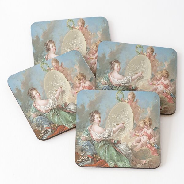 Item preview,  Francois Boucher Allegory of Painting 1765 designed and sold by MARWA-STORE.