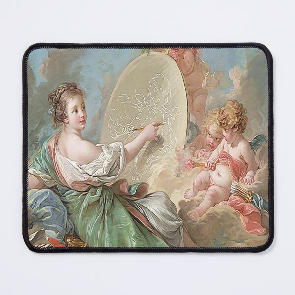 Item preview,  Francois Boucher Allegory of Painting 1765 designed and sold by MARWA-STORE.