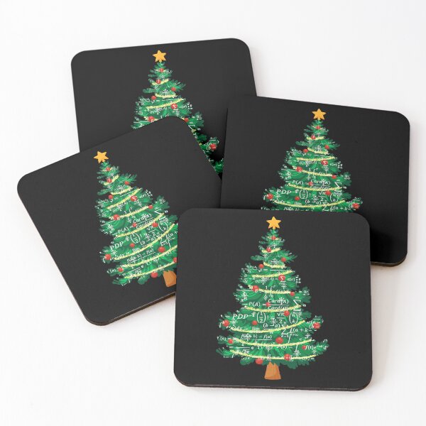 Item preview, Christmas tree with math vibes, for math and science lovers designed and sold by NoetherSym.