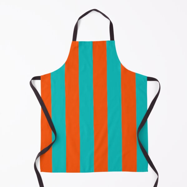 Item preview, On the line orange and aqua designed and sold by E-W-D.