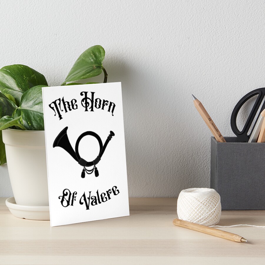 "The Horn of Valere, Wheel of Time fan art" Art Board Print for Sale by