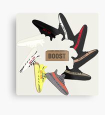 Yeezy Wheel Metal Print