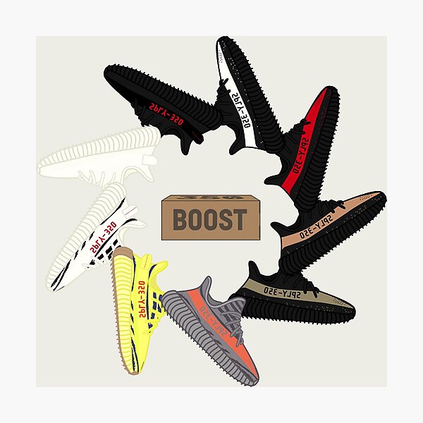 Yeezy Wheel Photographic Print