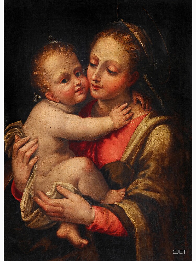 Madonna And Child Metal Prints for Sale